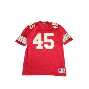 Vintage 90s Y2K Ohio State Buckeyes Archie Griffin #45 Champion College Sz 44